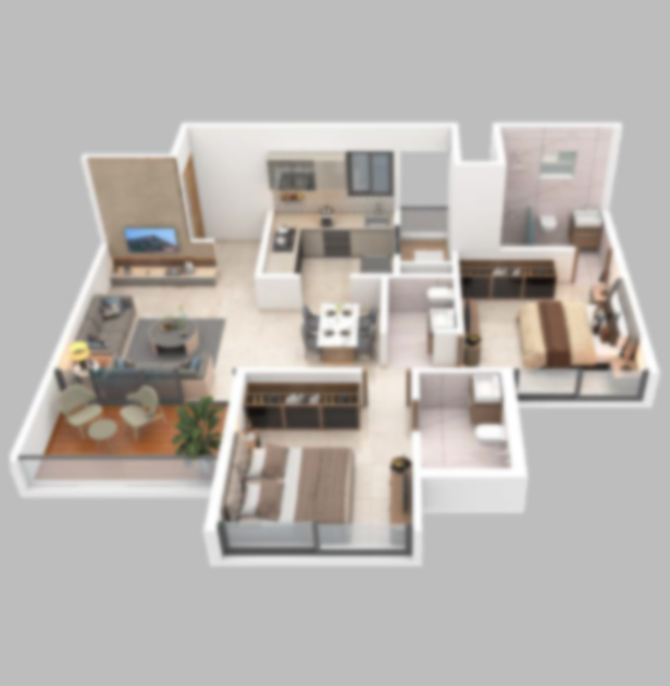 Anp Ultimus 2 BHK
