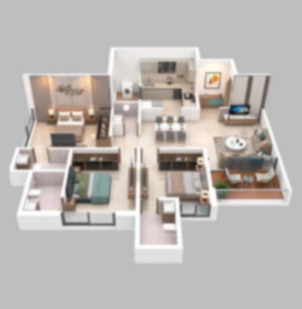 Anp Ultimus 3 BHK
